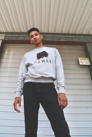 Power Reclaimed Loop Terry Crewneck