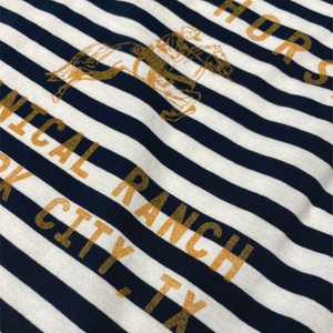 High Horse Striped Muscle Tee