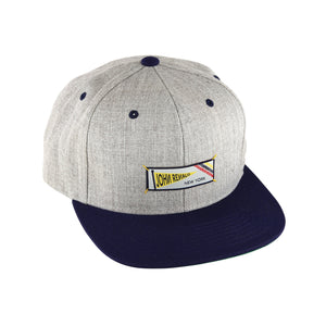 Flag Tack Snap Back - Heather/Navy